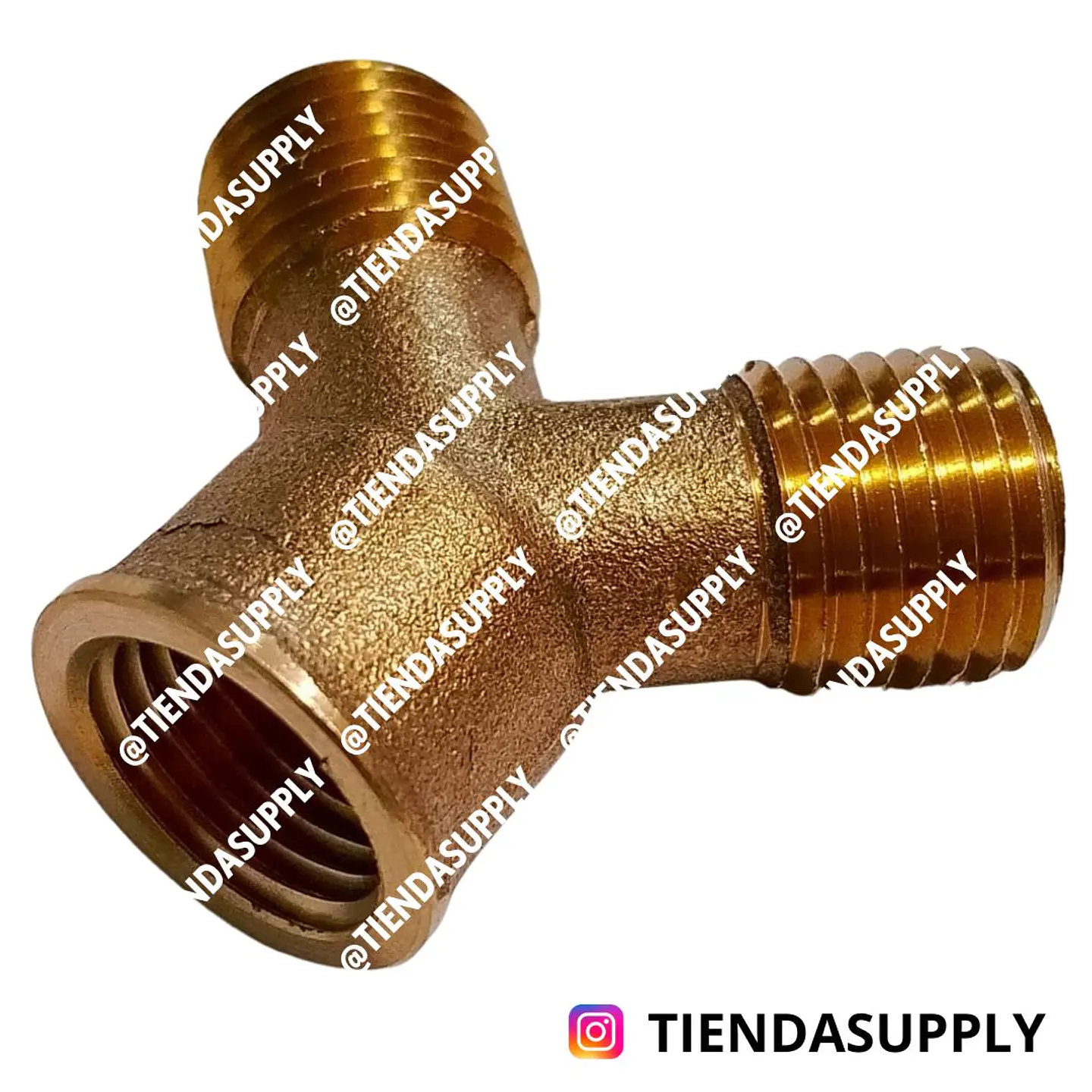 CONECTOR PARA MANGUERA EN Y ROSCADO FUMIGACION 2