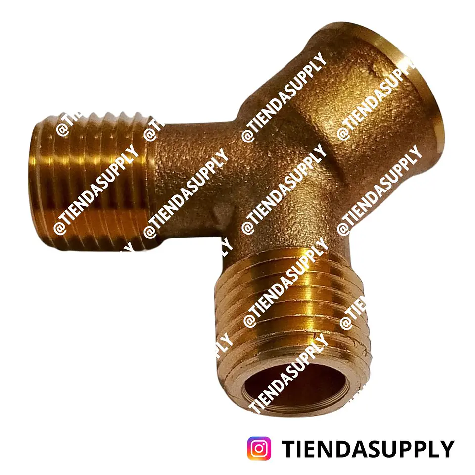 CONECTOR PARA MANGUERA EN Y ROSCADO FUMIGACION 1