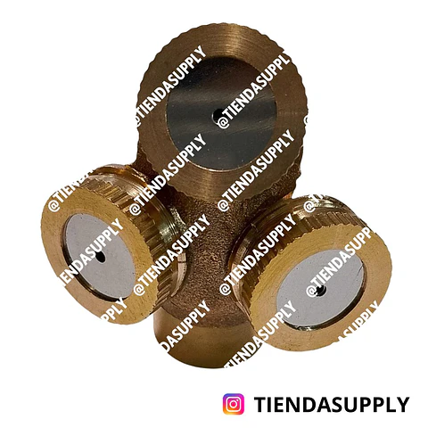 BOQUILLA CURVA 3 CHORROS FUMIGACION