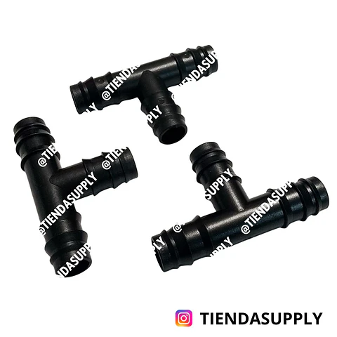 TEE PLASTICA MILIMETRICA