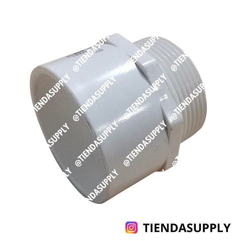 ADAPTADOR MACHO PVC