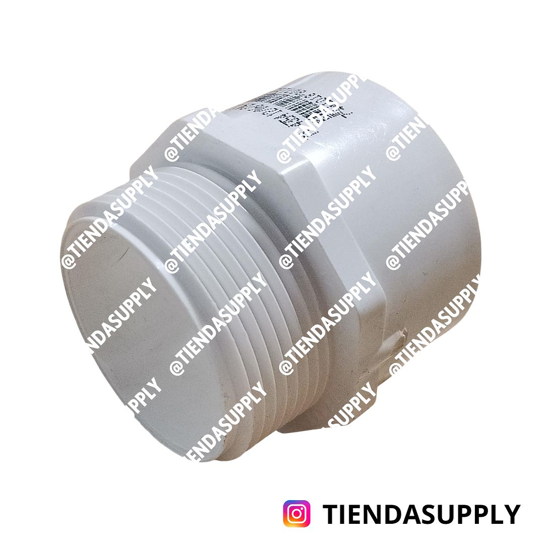 ADAPTADOR MACHO PVC 2