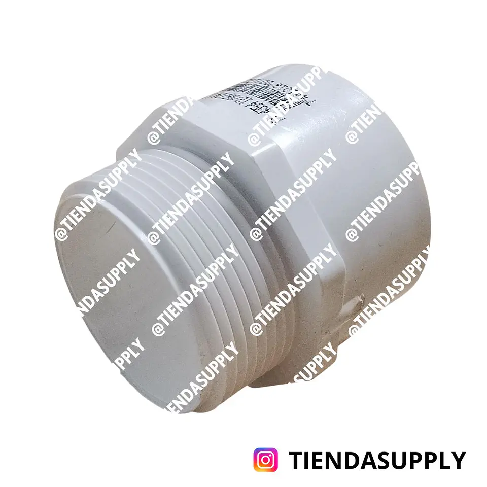 ADAPTADOR MACHO PVC 2