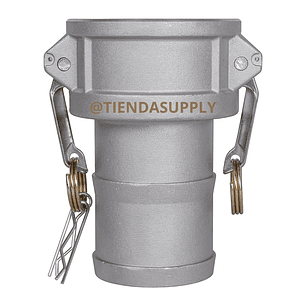 MANGUERA PLANA ROJA ACOPLADA