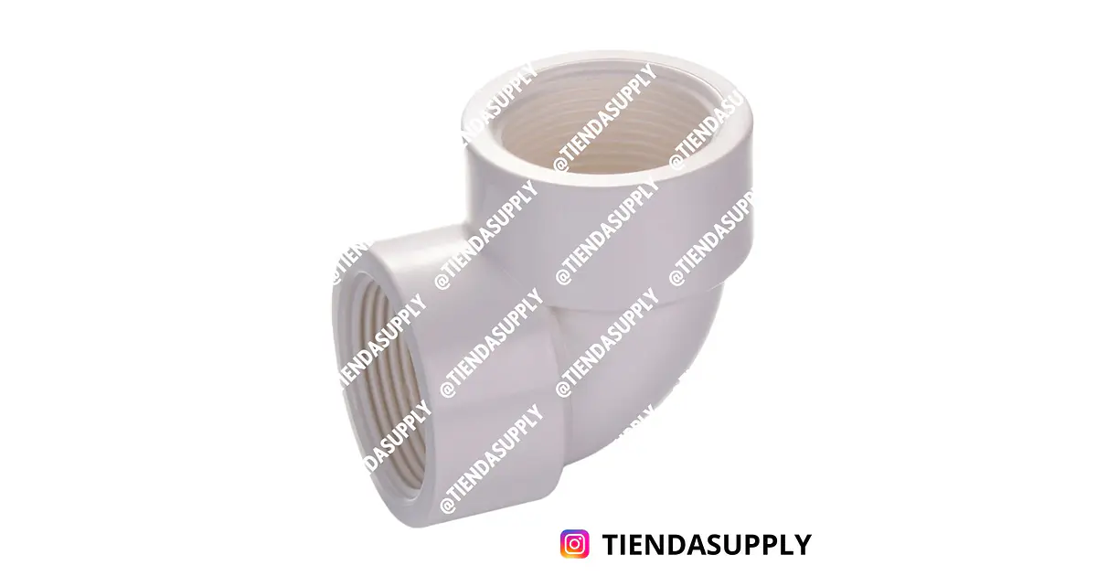 CODO PVC ROSCADO