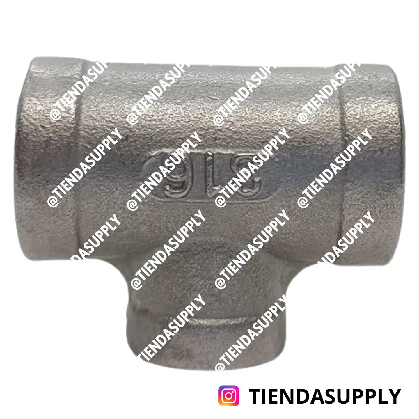 TEE REDUCCION GALVANIZADA  1