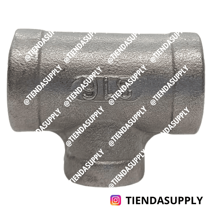 TEE REDUCCION GALVANIZADA  1