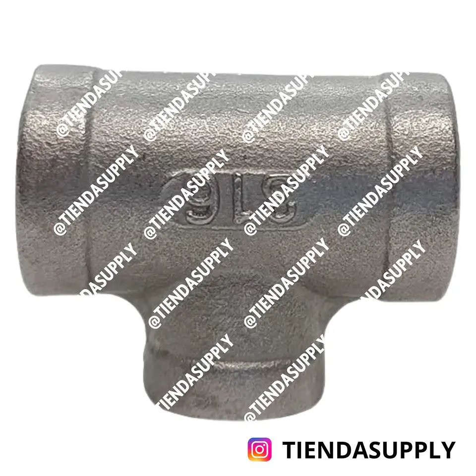 TEE REDUCCION GALVANIZADA  1
