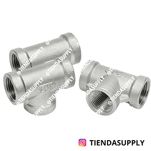 TEE REDUCCION GALVANIZADA 