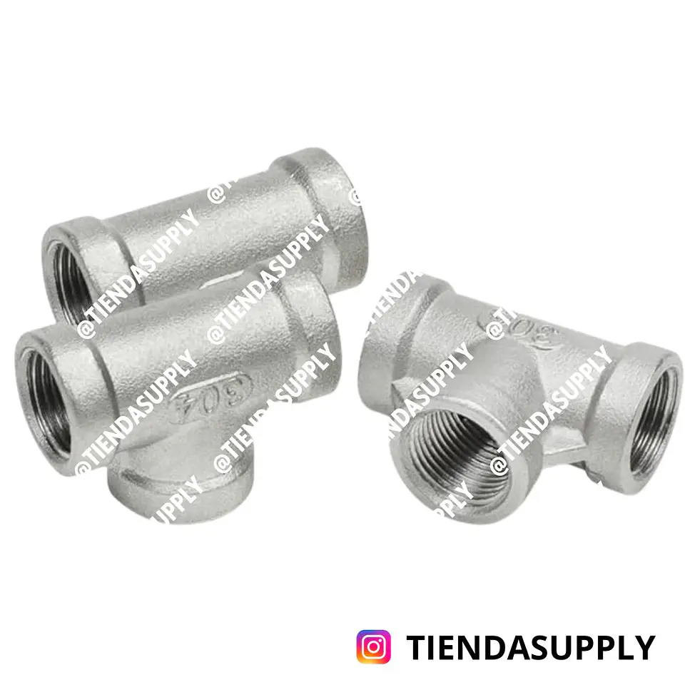 TEE REDUCCION GALVANIZADA  2