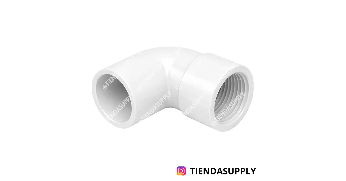CODO LISO - ROSCADO 1/2 PVC