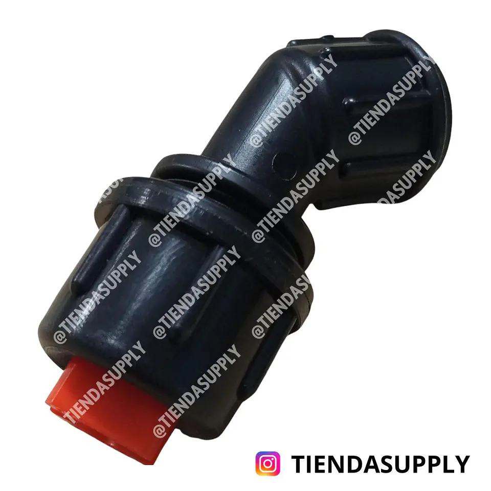 PORTA BOQUILLA PLASTICA CURVA  1