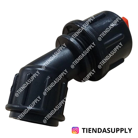 PORTA BOQUILLA PLASTICA CURVA 