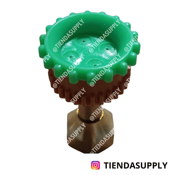 BOQUILLA RECTA 4 HUECOS CON TAPA PLASTICA  2