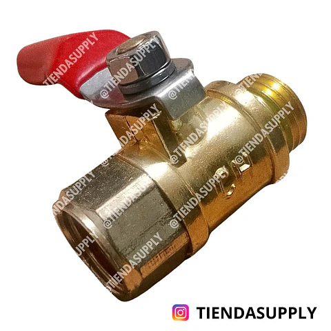 LLAVE DE PASO HEMBRA - HACHO