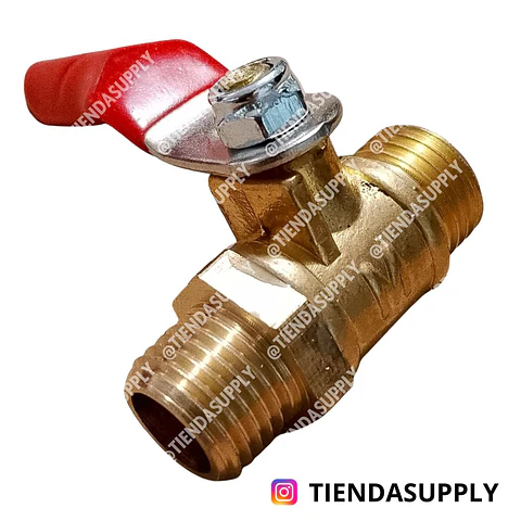 LLAVE DE PASO MACHO MACHO 