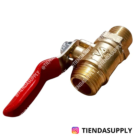 LLAVE DE PASO MACHO MACHO 