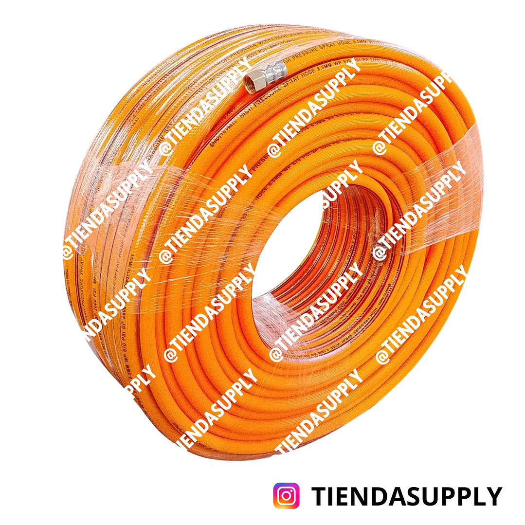 MANGUERA FUMIGACION ESTACIONARIA 5 LONAS - 8.5MM - 60 BAR X 100 METROS 1