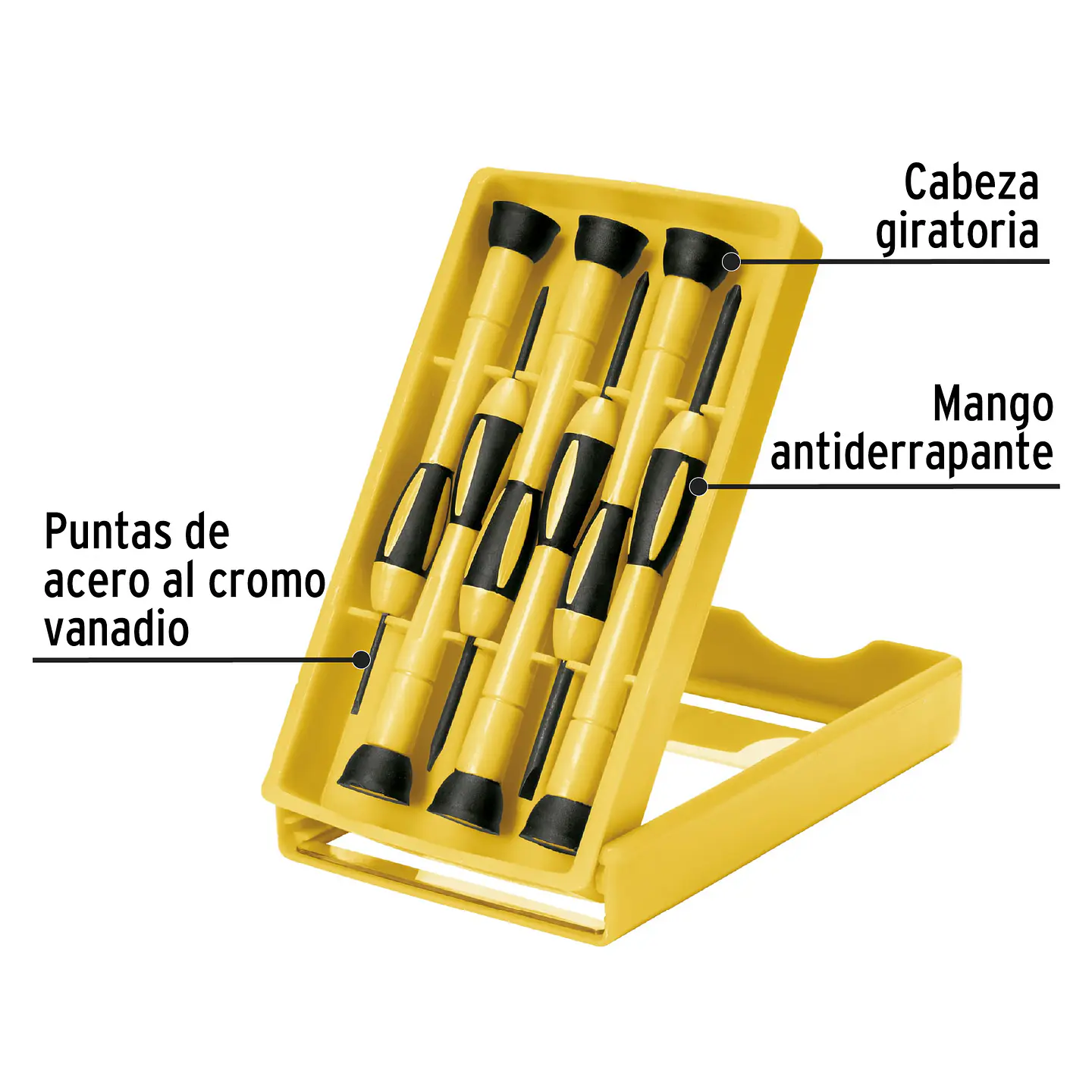 JUEGO CON 6 DESARMADORES 2