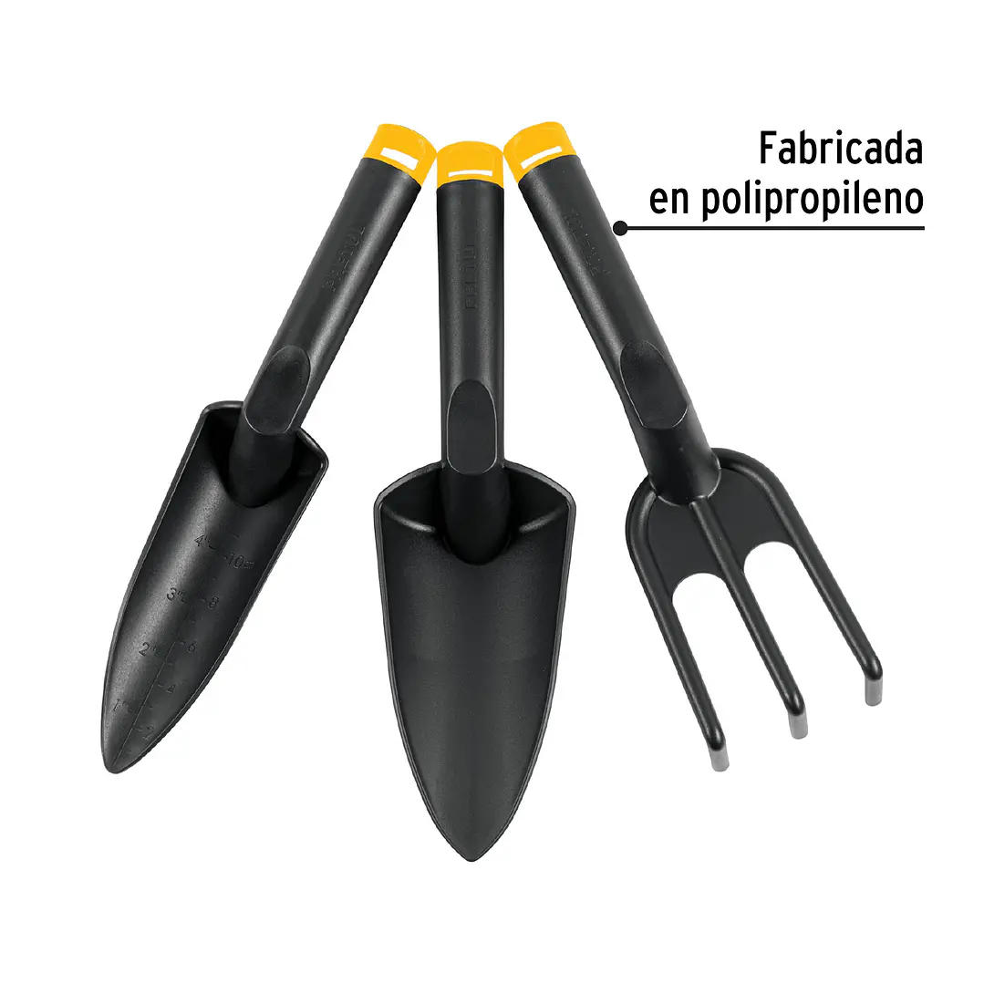 JUEGO DE 3 HERRAMIENTAS PARA JARDÍN  1