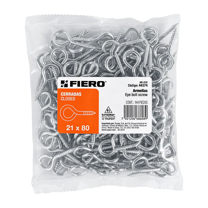 BOLSA CON 144 ARMELLAS CERRADAS 21 X 80 4