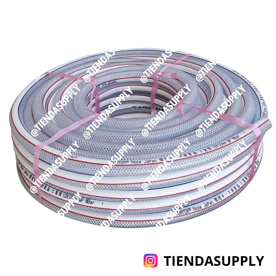 MANGUERA TRANSPARENTE REFUERZO EN NYLON 1