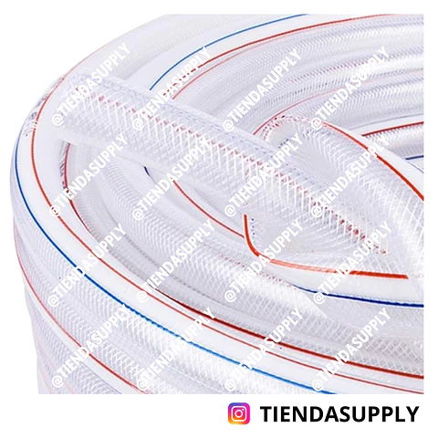 MANGUERA TRANSPARENTE REFUERZO EN NYLON