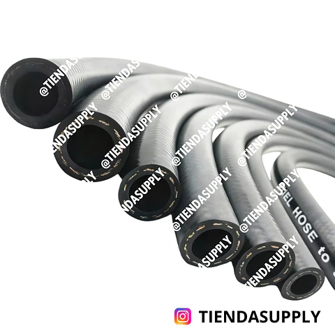 MANGUERA CAUCHO Y LONA NEGRA (AIRE - AGUA)