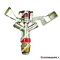 ASPERSOR GR METALICO DORADO CIRCULO TOTAL - Miniatura 1