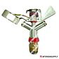 ASPERSOR GR METALICO DORADO CIRCULO TOTAL - Miniatura 2