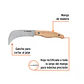 CUCHILLO BANANERO INDUSTRIAL LINOLEO 7
