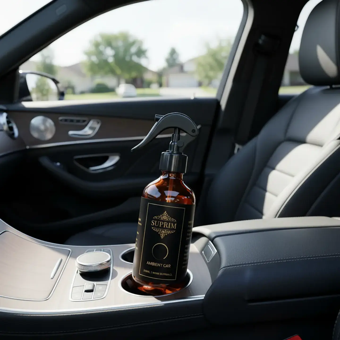 Perfume Para Auto Premium Suprim - Luxe Wood 240ML Vidrio 3