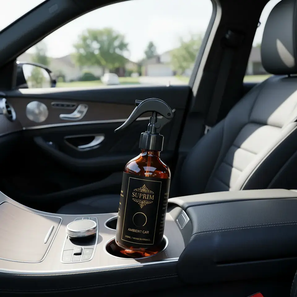 Perfume Para Auto Premium Suprim - Luxe Wood 240ML Vidrio 3