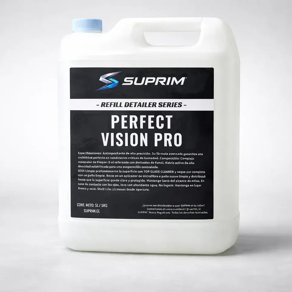 Líquido Antiempañante Para Vidrios Suprim Perfect Vision PRO 5L 2