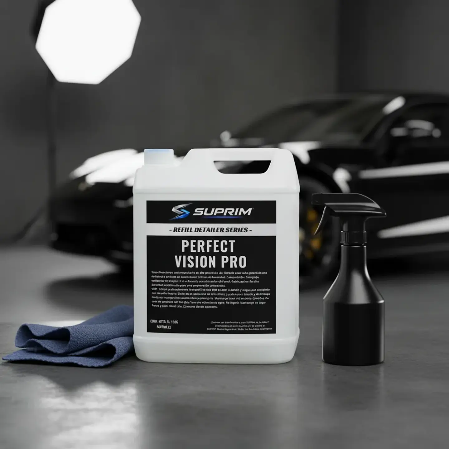 Líquido Antiempañante Para Vidrios Suprim Perfect Vision PRO 5L 3