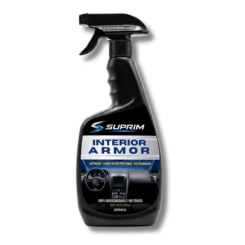 Silicona Líquida para Autos y Camionetas - Suprim Interior Armor 500ml