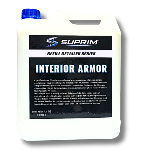 Silicona Interior De Auto Premium - Suprim Interior Armor 5L