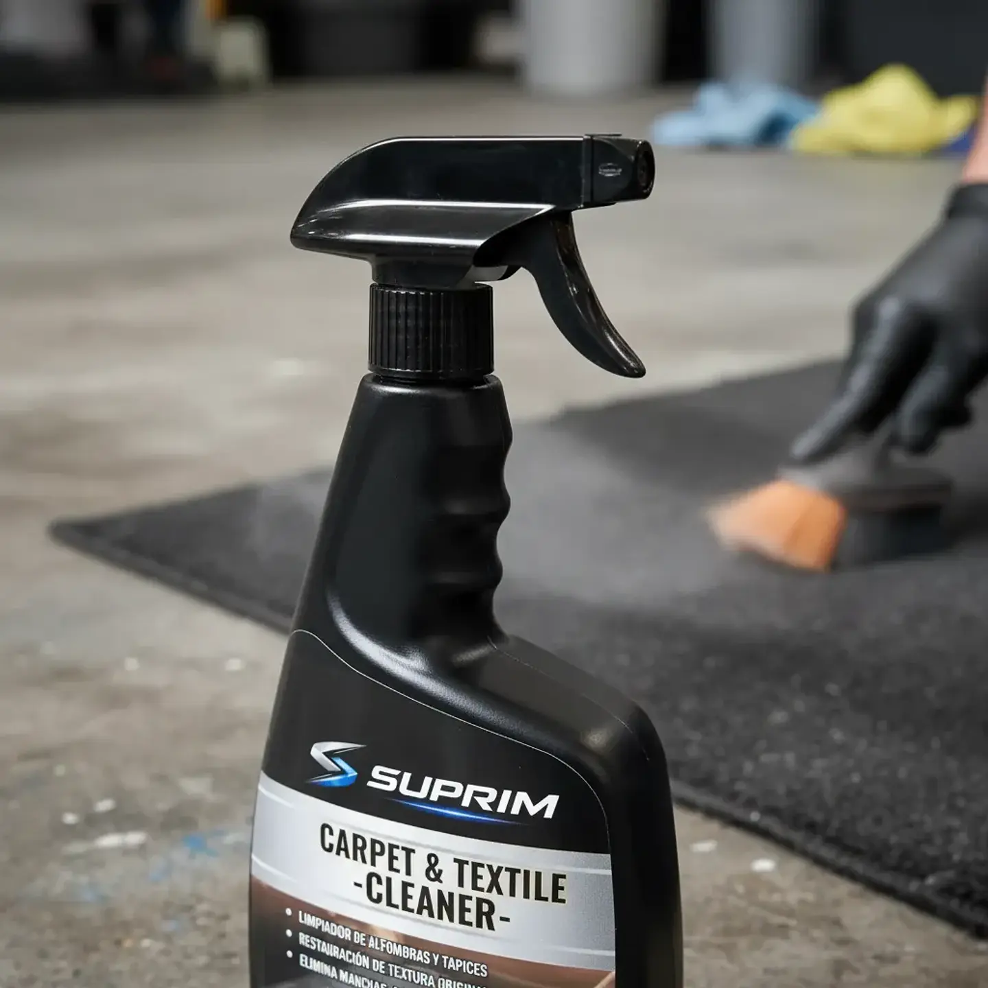 Limpiador De Tapices Para Autos - Suprim Carpet & Textile Cleaner 500ml 3