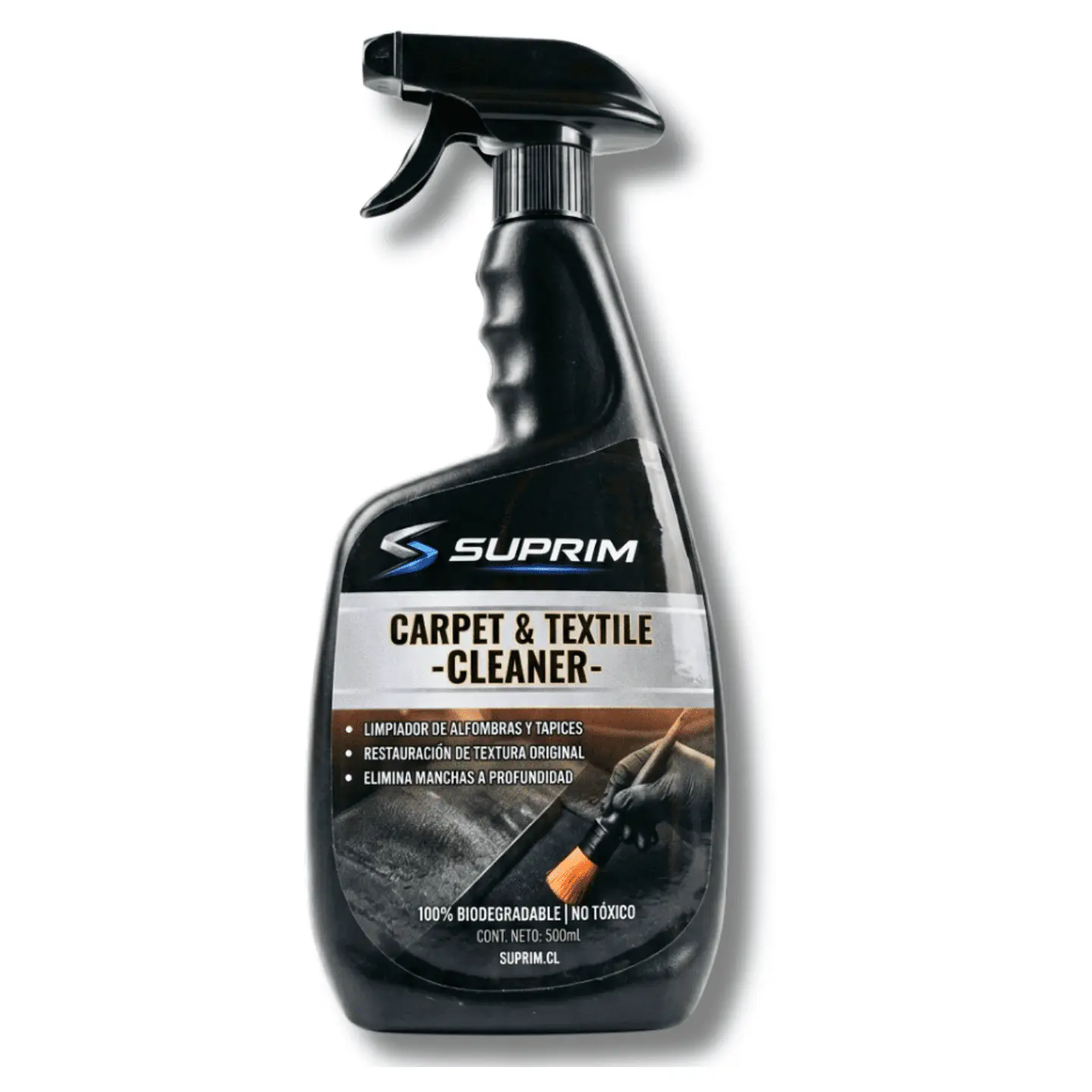 Limpiador De Tapices Para Autos - Suprim Carpet & Textile Cleaner 500ml 1