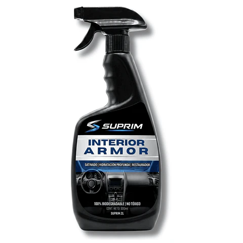Silicona Líquida para Autos y Camionetas - Suprim Interior Armor 500ml