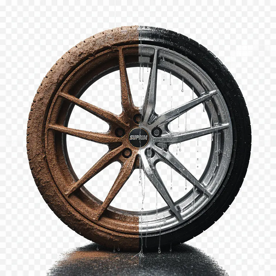 Limpiador De Llantas Premium - Suprim Iron Wheel Master 500ml 3