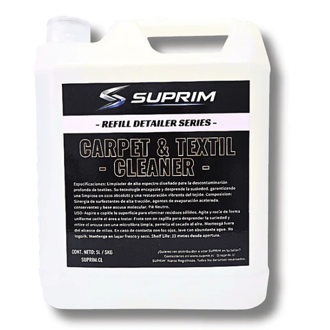 Limpiador De Tapices Para Autos - Suprim Cleaner 5L