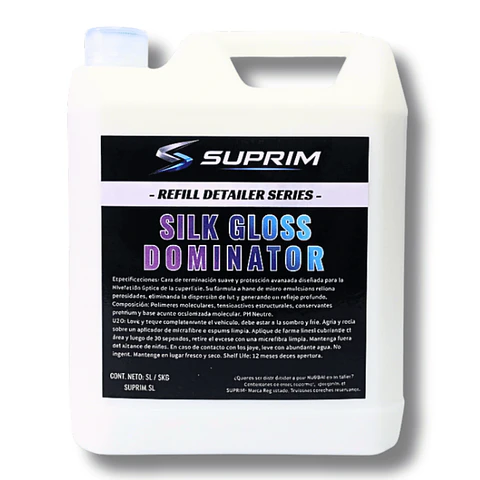 Cera Abrillantadora Líquida - Suprim Silk Gloss Dominator 5L