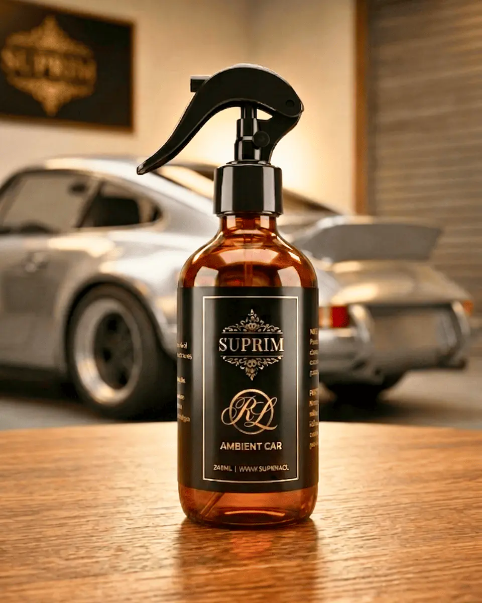 Perfume Para Auto Premium - Suprim Rich Legacy 240ml Vidrio Ámbar 1