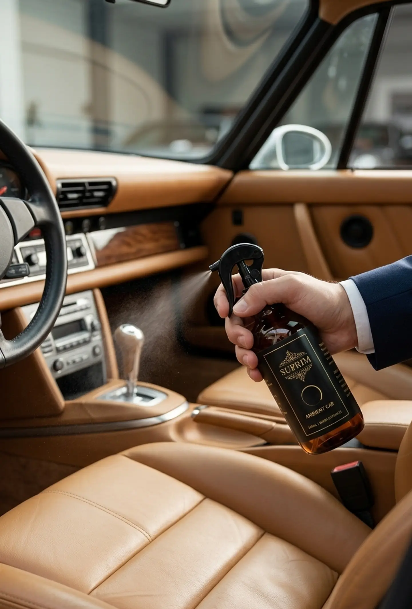 Perfume Para Auto Premium - Suprim Rich Legacy 240ml Vidrio Ámbar 2