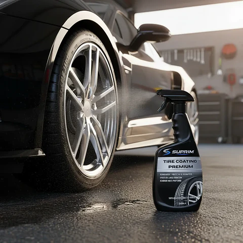 Renovador De Neumáticos Suprim Tire Coating Premium 500ml