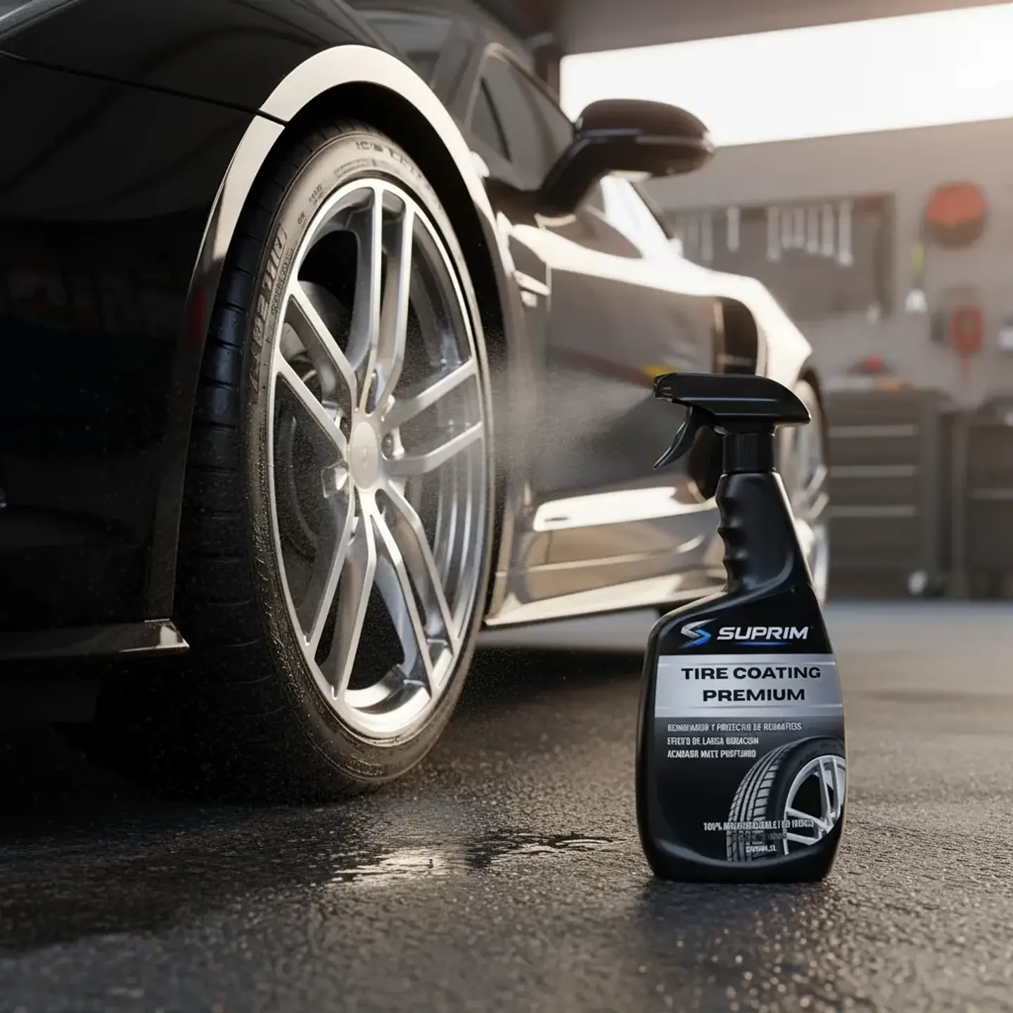 Renovador De Neumáticos Suprim Tire Coating Premium 500ml 2