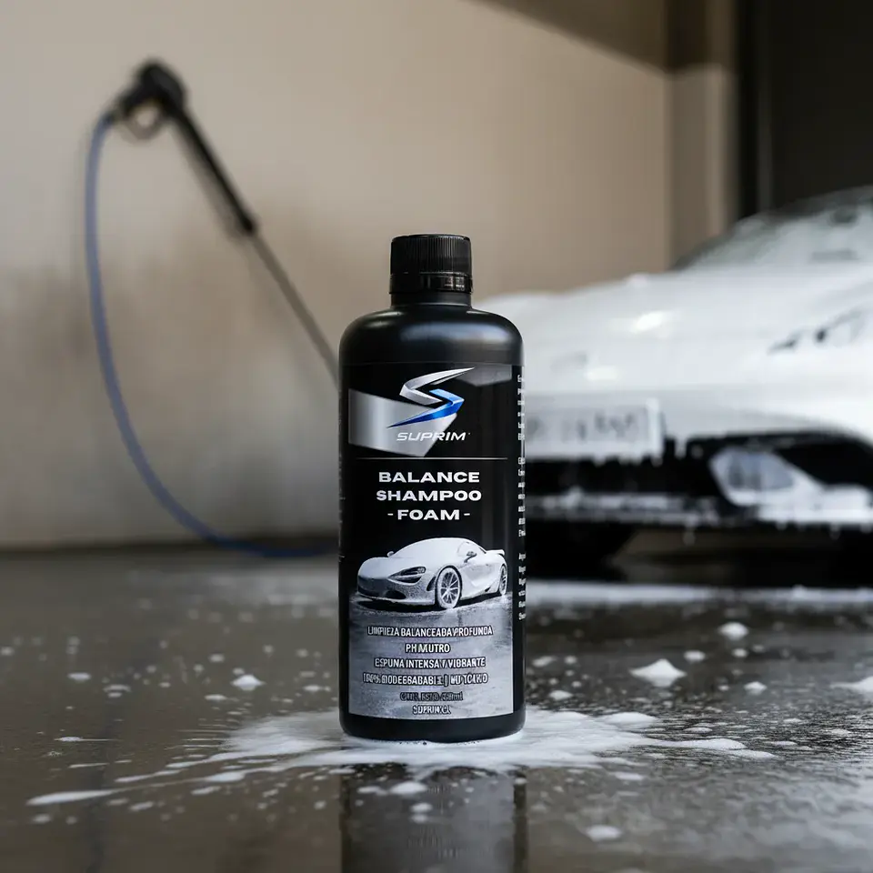 Shampoo para Auto SUPRIM Balance FOAM 500ml - pH Neutro Ultra Concentrado 3