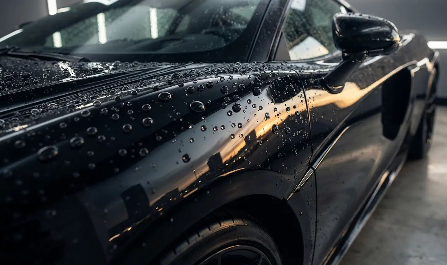 Sellador Hidrofóbico Para Autos Suprim - Hydro Foam Shield Con Acabado Efecto Espejo 3