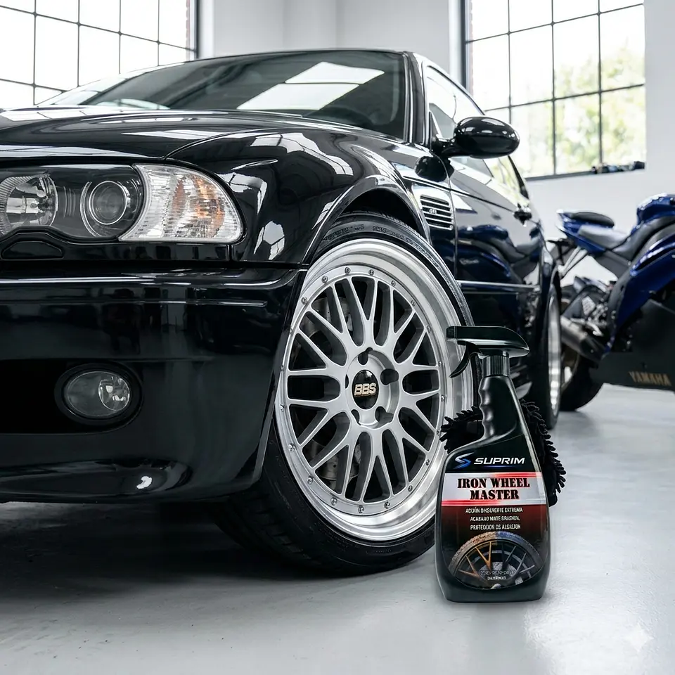 Limpiador De Llantas Premium - Suprim Iron Wheel Master 500ml 5